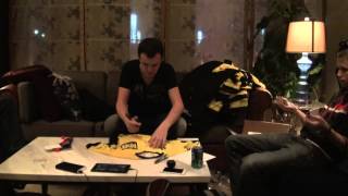 Na`Vi signing jerseys @ WCA 2014