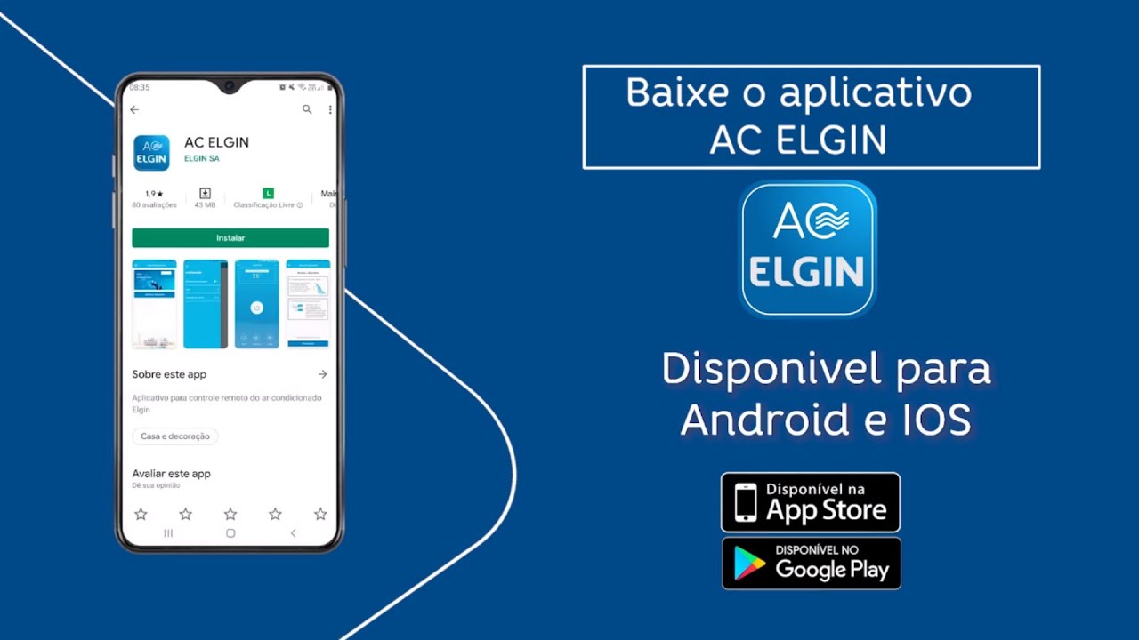CONTROLAR o AR-CONDICIONADO via SMARTPHONE | App AC Elgin