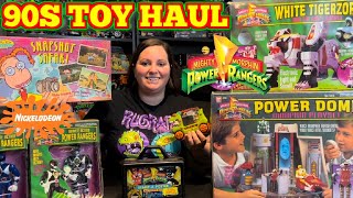 Vintage Toy Pick Ups/VHS TAPES! May 2022 - POWER RANGERS, Nickelodeon, 90s & More!