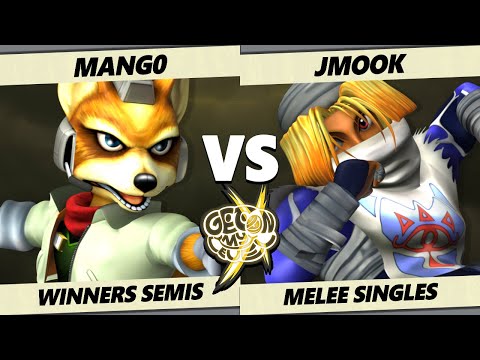GOML X TOP 8 - Mango (Fox) Vs. Jmook (Sheik) Smash Melee - SSBM