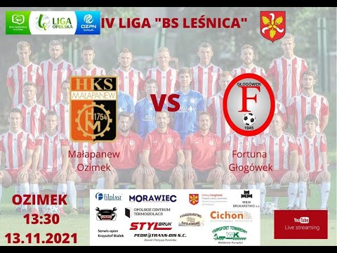 KS MAŁAPANEW OZIMEK 🆚️KS FORTUNA GŁOGÓWEK