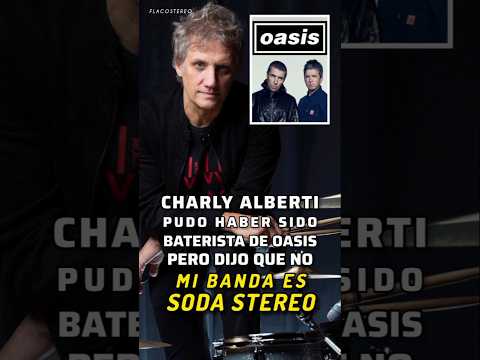Charly Alberti pudo haber sido baterista de Oasis, aquí te cuenta la historia - #shorts #sodastereo