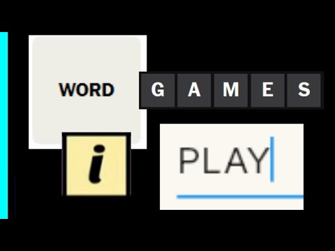 daily word games i actually think are good - YouTube