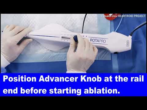 Learning how to use Rotablator with HEARTROID