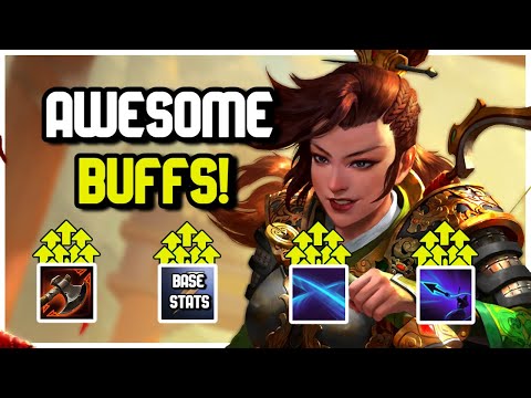 Buffs to Mulan and Warrior's Axe Feel Great! (GM Ranked Joust, Mulan Gameplay)