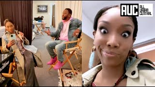 Camron Tries To Shoot His Shot With Brandy And Gets Curved Viciously
