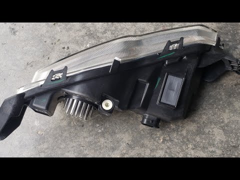 How to adjust the fog light on a 2017 ford fusion
