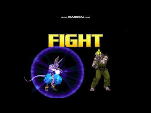 Mugen: Beerus vs Rare Akuma