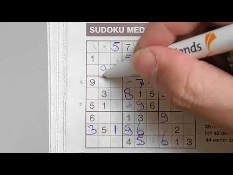 Sudoku on National Remembrance Day. (#725) A Medium Sudoku puzzle. 05-04-2020