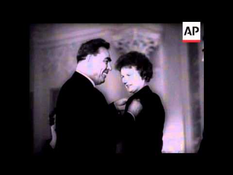 COSMONAUTS AWARDED  - NO SOUND