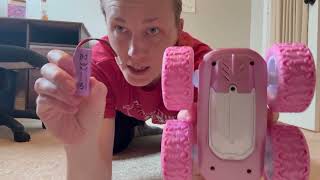 Review of the Kazswitle Pink Remote Control Car for Girls, RC Cars for Kids with Colored Lights
