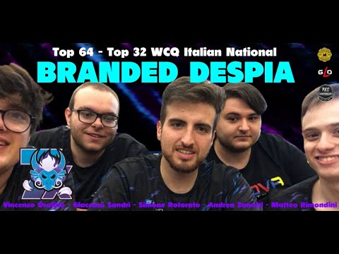 TOP 64/32 WCQ Italian Nationals 2022 - Branded Despia Going 2nd