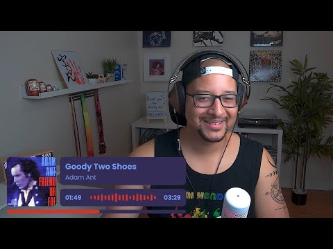 Adam Ant- Goody Two Shoes REACTION AND REVIEW