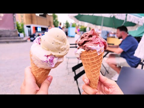 Jules B Part am Gleisdreieck Walking Tour | Berlin Food Market Adventure I 4K Video 🇩🇪🍽️