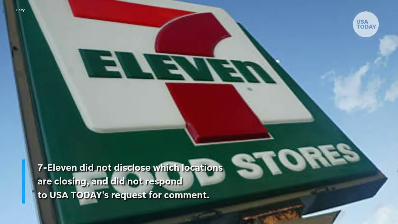 7-Eleven says it's closing 645 of its more than 13,000 North American stores in the next year