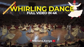 Whirling Dervishes in Konya – The Birthplace of Sema 🌙✨ (Full Ceremony in 4K)