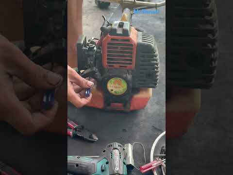 Repair and adjust the carburetor for the brush cutter.