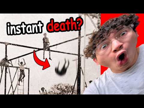 Vintage School Playgrounds Were Actual Death Traps 💀