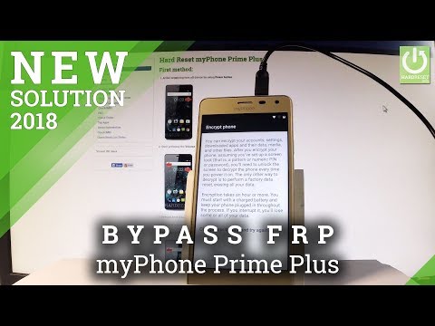 Unlock FRP in myPhone Prime Plus - Bypass Google Verification