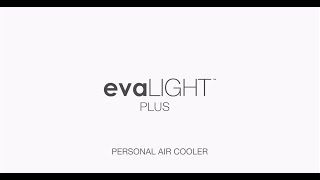 evaLIGHT Plus: Personal Air Cooler (Black/2-Pack)