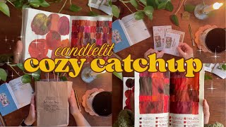 ✒️ Cozy candlelit catchup 🕯 | ❤️ Red ink swatching + Wonder Pens workshop haul and debrief