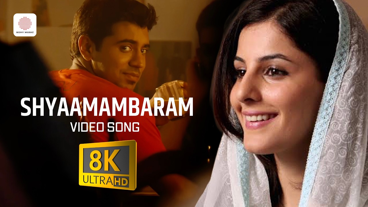 Shyaamambaram  - 8K/4K Video Song | Thattathin Marayathu | Nivin Pauly | Isha Talwar | Shaan Rahman