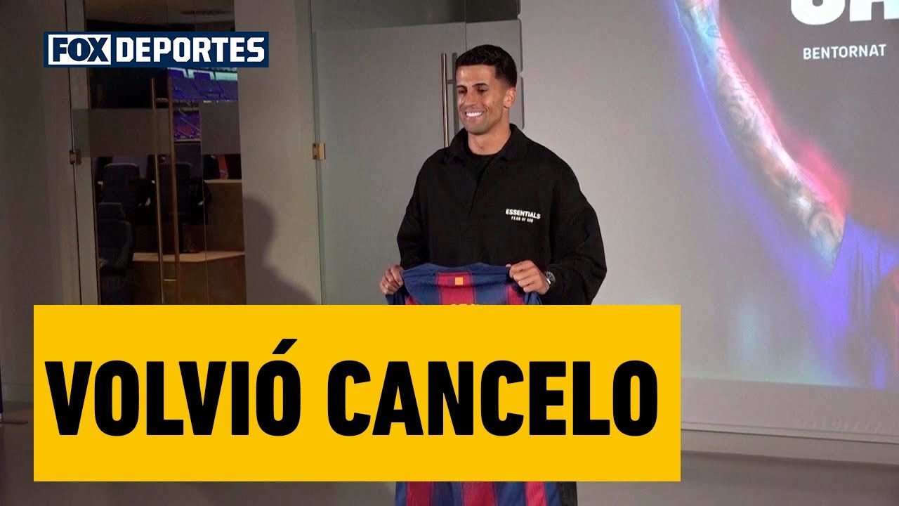 🗣️ HABLA JOAO CANCELO | El portugués sobre sus objetivos con el Barcelona