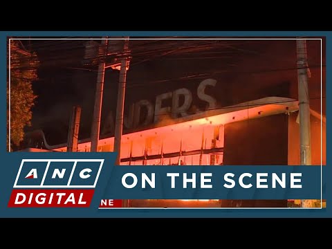 LOOK: Fire hits Landers Superstore branch in Quezon City | ANC