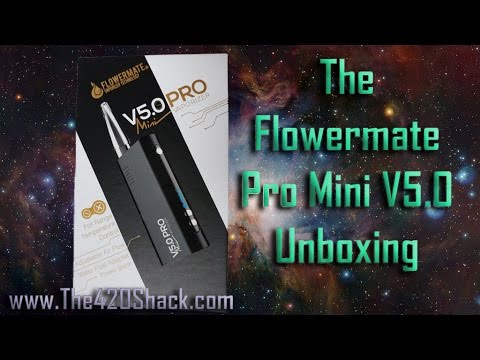 Flowermate Mini V5.0S Pro Vaporizer Unbox and Hits