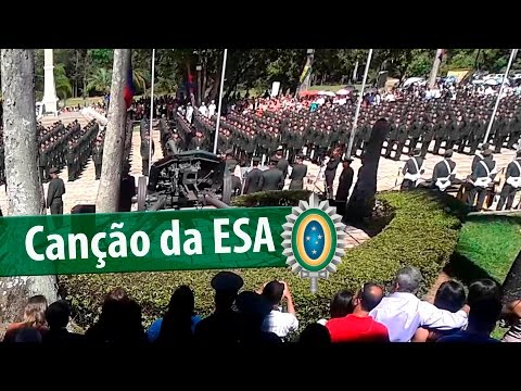 Canção da Escola de Sargentos das Armas - EsSA (com legenda)