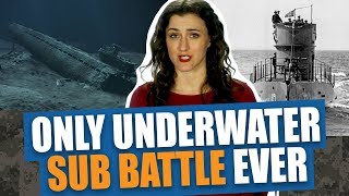 There's only been ONE underwater sub battle in history