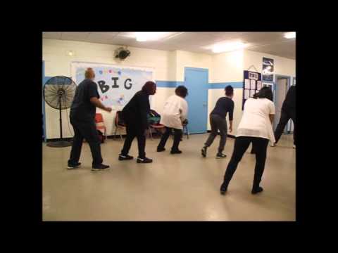 ROCK SOMEBODY line dance instruction by Bernadette Burnette - LDE 03-16-2015