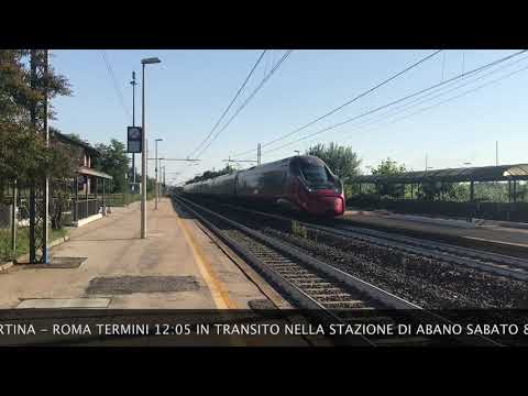 NTV8905  Italo Evo Treno 07 VENEZIA S.L. 08.00 - PADOVA 08:26 - NAPOLI C.LE 13:20 08.08.2020