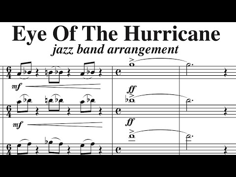 Eye Of The Hurricane by Herbie Hancock, arranged by David Bennett Thomas