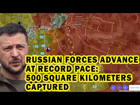 Russian Forces Advance at Record Pace: 500 Square Kilometers Captured