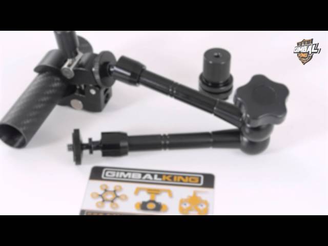 Vídeo relacionado con UTEBIT Brazo mágico Brazo articulado de 11 Pulgadas Brazo de cámara con súper Abrazadera 1/4 Zapata Carga máxima 1.5 kg para cámara DSLR, Monitor de Campo LCD, luz de Flash