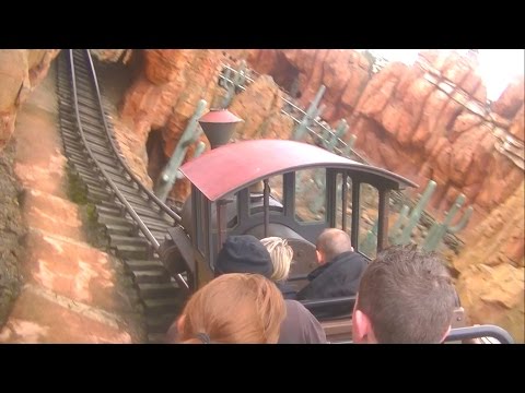 Big Thunder Mountain : On-Ride : Disneyland Park : Paris : Mine Train Rollercoaster : Frontierland