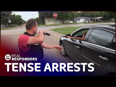 Chaotic Take Downs: Police Bust Suspicious Felons Hiding Drugs | Cops Marathon | Real Responders