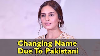 Huma Qureshi REACTS On Changing The Name Due To Pakistani Connection