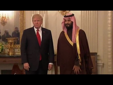 ترامب يلتقى ولي ولي العهد السعودي الأمير محمد بن سلمان