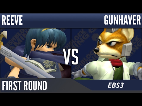 EBS3 [Melee] - Reeve (Marth) VS Gunhaver (Fox) - First Round