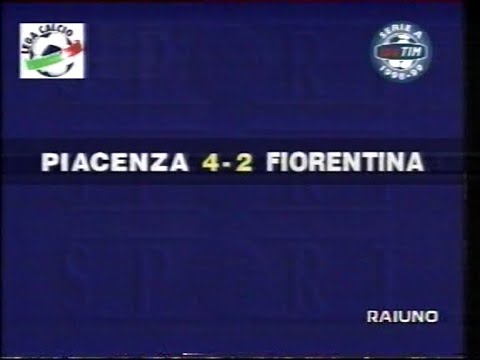 SERIE A 1998/1999: PIACENZA - FIORENTINA 4-2