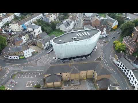 Folkestone Bridge DJI Mini 3 drone