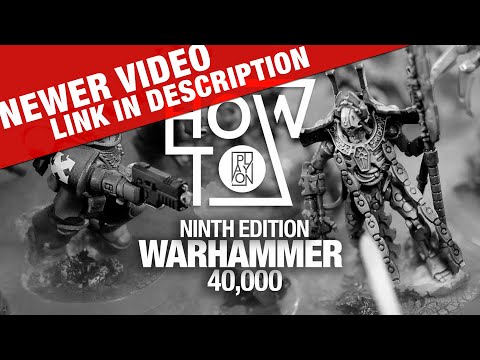 9th Edition Warhammer 40k for Beginners. Past edition of 40k.