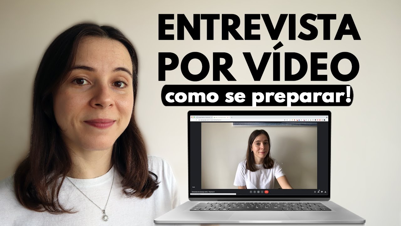 DICAS PARA ENTREVISTA DE EMPREGO ONLINE | COMO TER SUCESSO NA ENTREVISTA POR VIDEOCHAMADA! 🎦