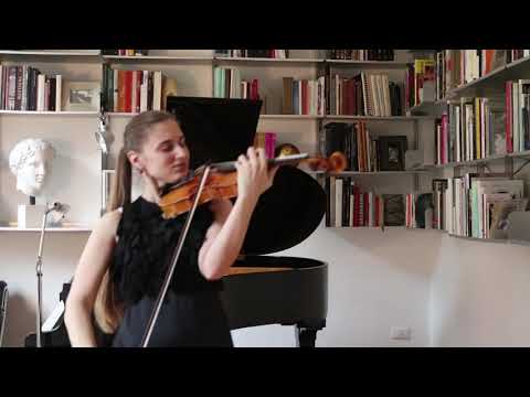 Francesca Bonaita, violin - S. Prokofiev violin concerto N.2 op. 63 in G minor - II. Andante assai
