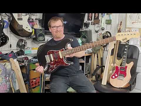 Baritone -Dood Craft Guitars - The 285ST - Mystic Mist image 10