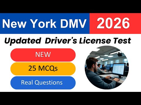 2026 NY Driver’s License Practice Test – 25 Challenging Questions