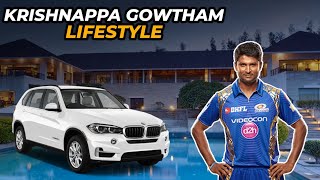 Krishnappa Gowtham (Cricketer) Lifestyle, Height, Weight, Age, Controversy, Family & IPL 2022