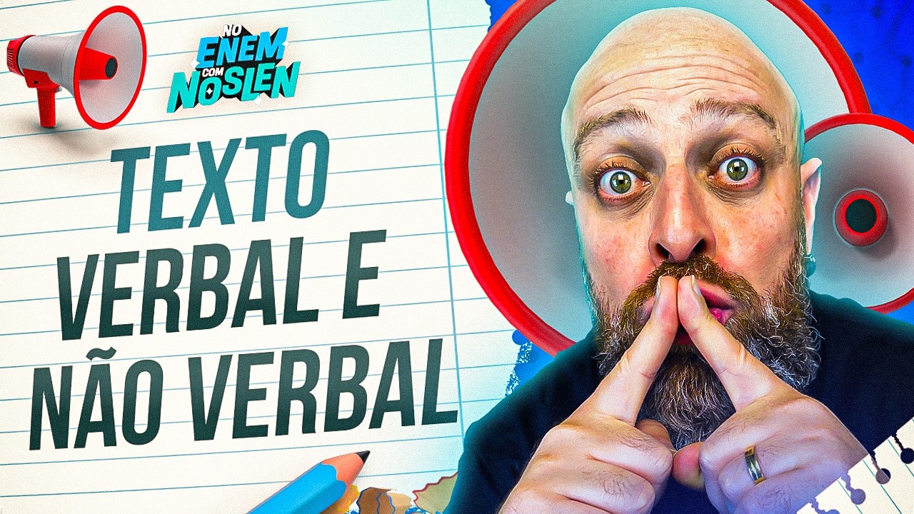 Enem 2023 | Exercícios de Texto Verbal e Não Verbal - [Professor Noslen] #professornoslen #enem